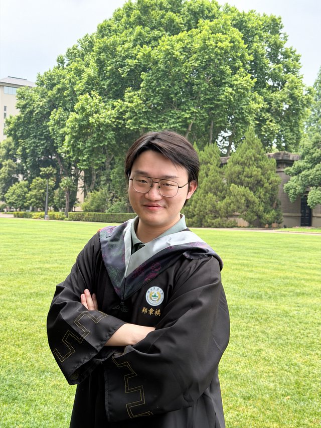Portrait of Zhangqi Zheng